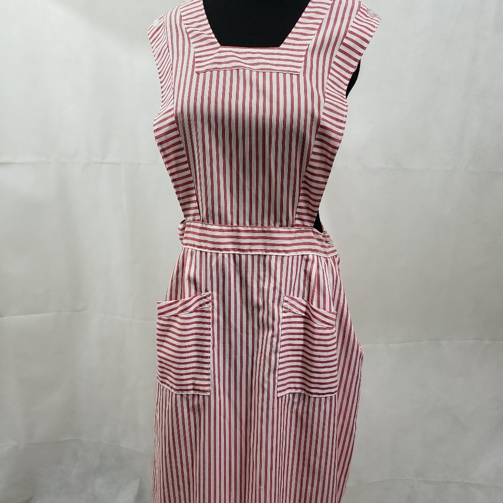 Candy Striper Vintage Apron Dress